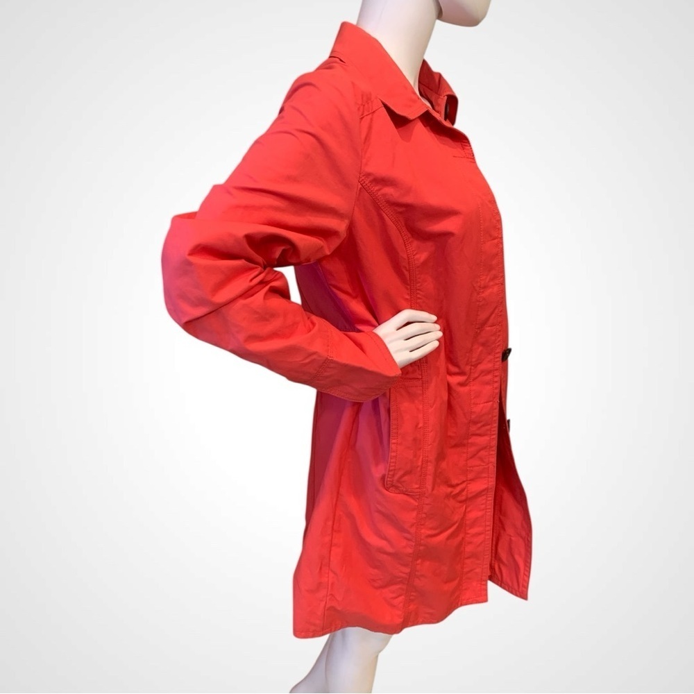 Eddie Bauer Coral Trench Coat Water-Resistant Classic - Picture 6 of 10